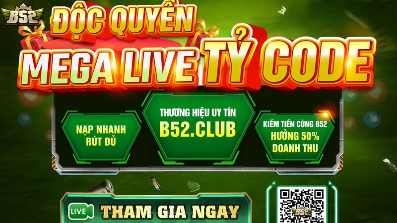 Điều kiện nhận và sử dụng code B52 Club 