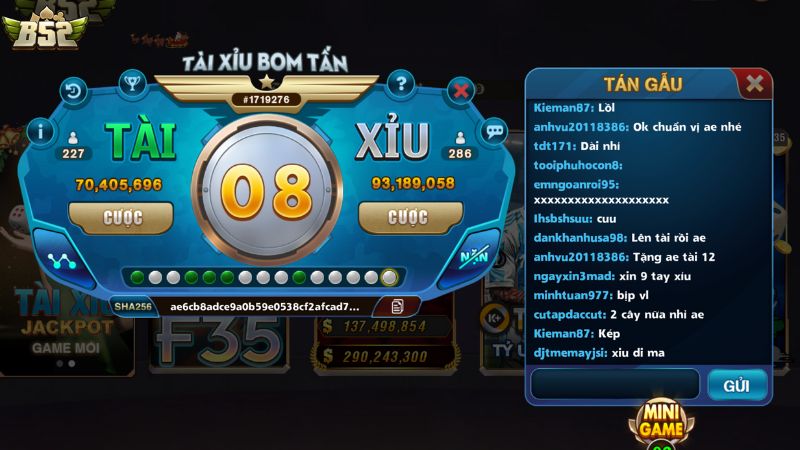 Giới thiệu game Tài xỉu bom tấn tại B52 Club