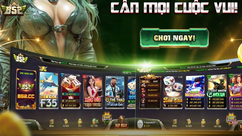 Đôi nét về cổng game B52 Club