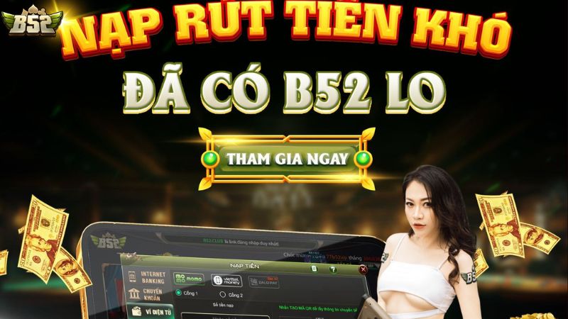 Nạp rút tiền dễ dàng, không thu thuế phí